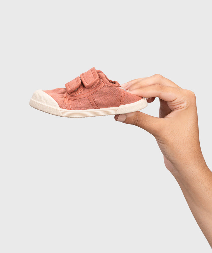 Lonetas Barefoot Doble Velcro Terracota