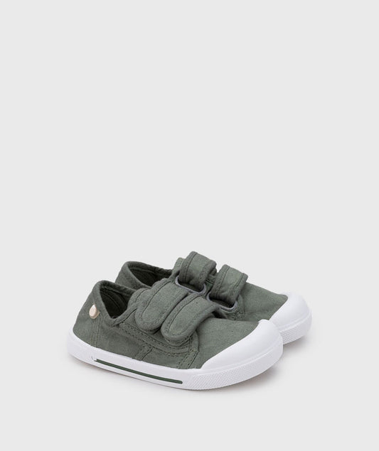 Lonetas Barefoot Doble Velcro WIDE Kaki