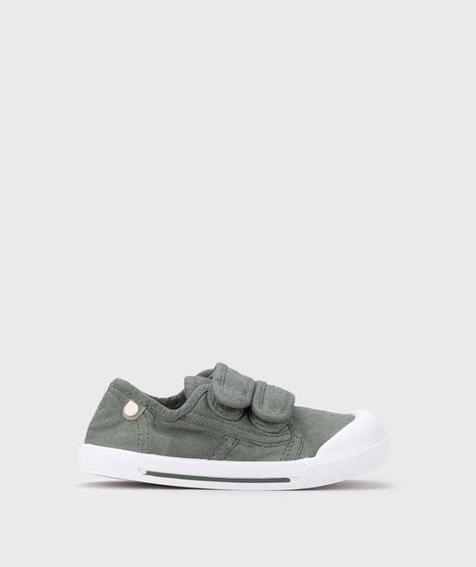 Lonetas Barefoot Doble Velcro WIDE Kaki