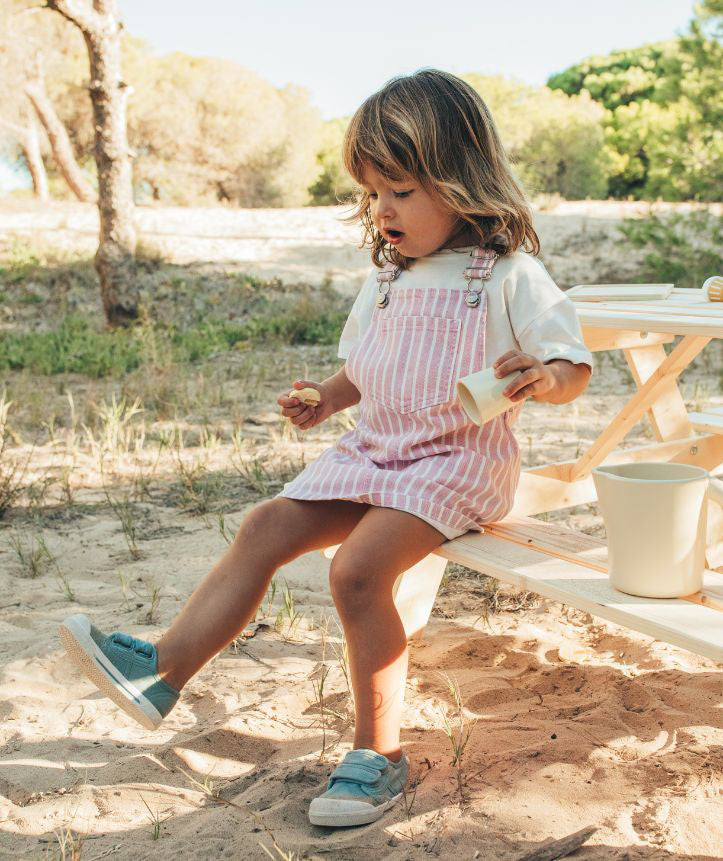 Lonetas Barefoot Doble Velcro WIDE Matcha