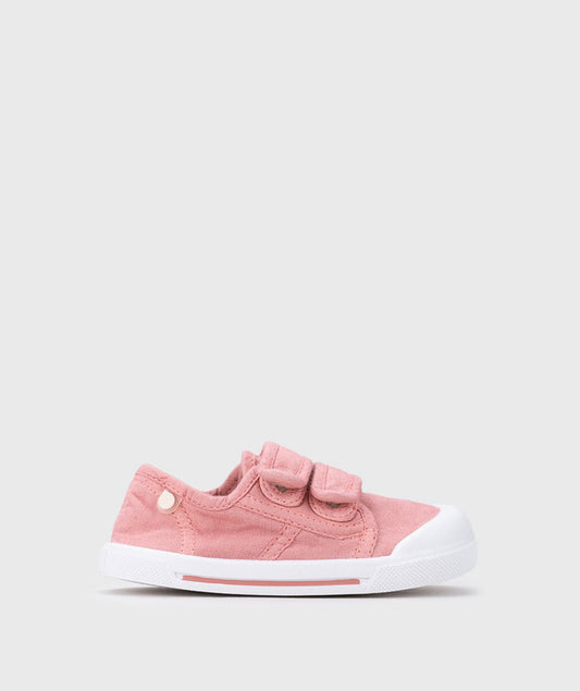 Lonetas Barefoot Doble Velcro WIDE Rosa