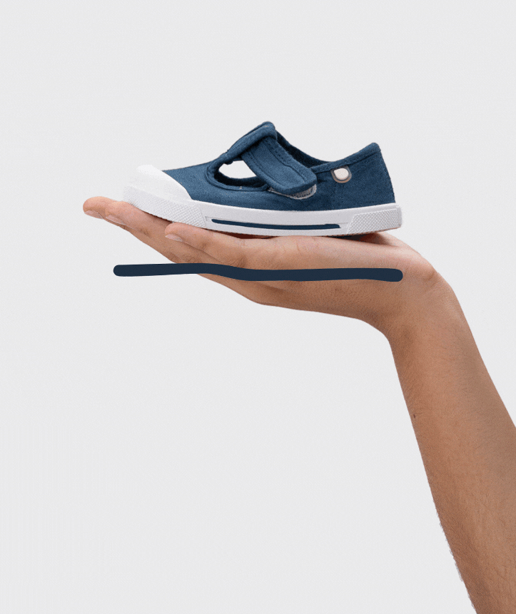 Lonetas Barefoot Pepito WIDE Marino