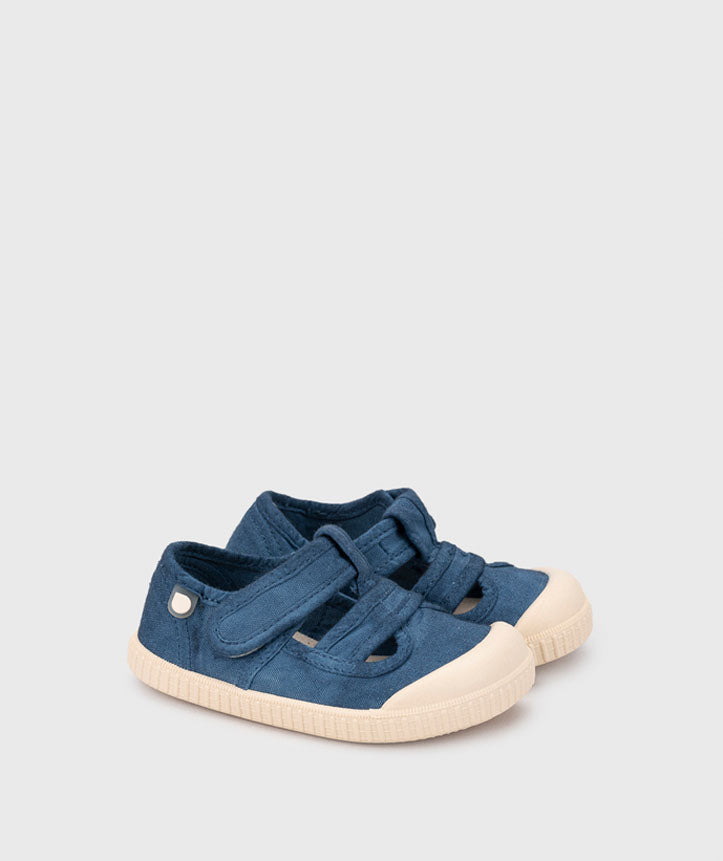 Lonetas Sandalias Berri WIDE Azul Marino