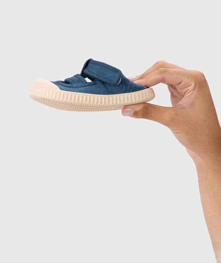 Lonetas Sandalias Berri WIDE Azul Marino