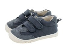 Deportivas Barefoot Piel Azul Marino