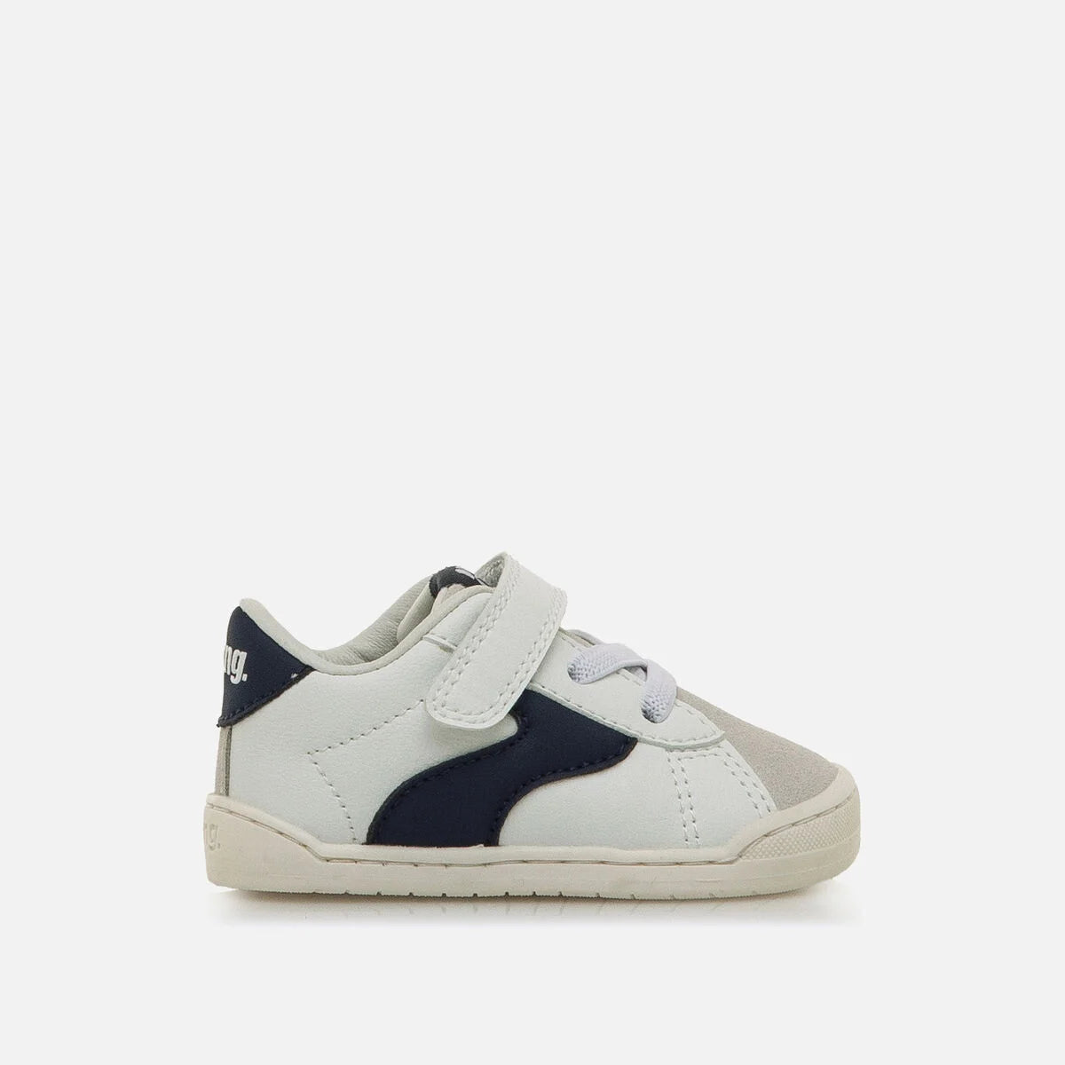 Deportivas Barefoot Free Baby Blanco Marino