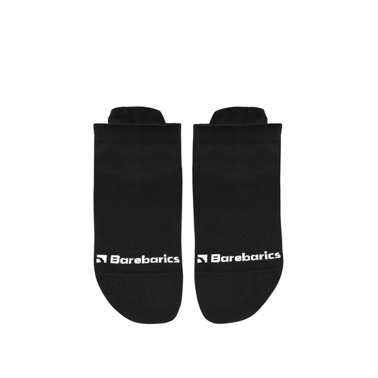 Calcetines Barefoot Barberics Puntera Ancha Tobilleros | Negro
