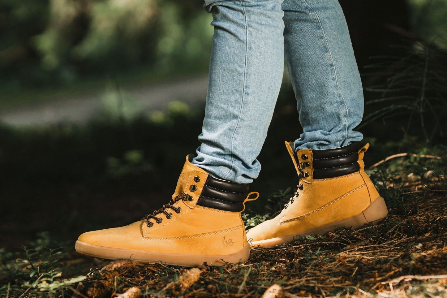 Botas Barefoot Be Lenka Nevada Neo - Mustard