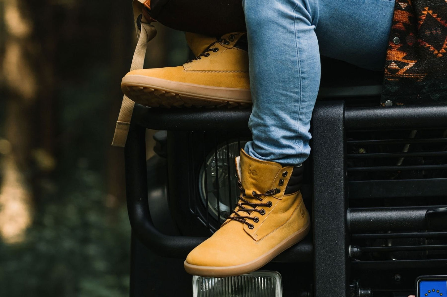 Botas Barefoot Be Lenka Nevada Neo - Mustard