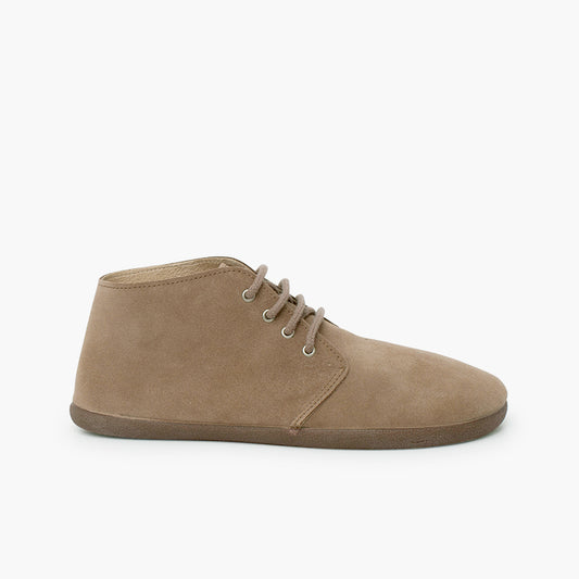 Botas Barefoot Safari Serraje Taupe | Adulto
