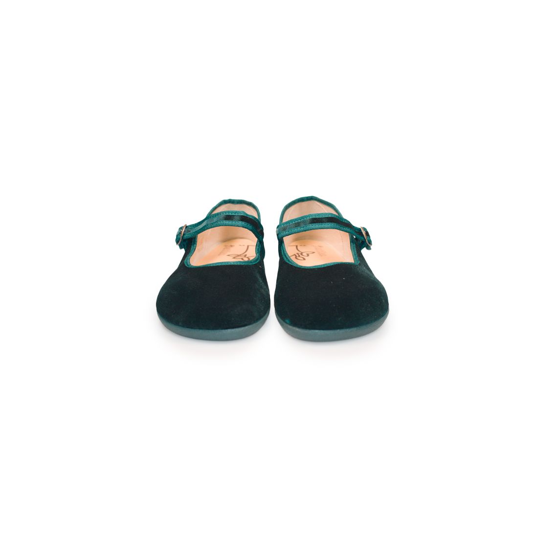 Bailarinas Barefoot Terciopelo Verde | Adulto