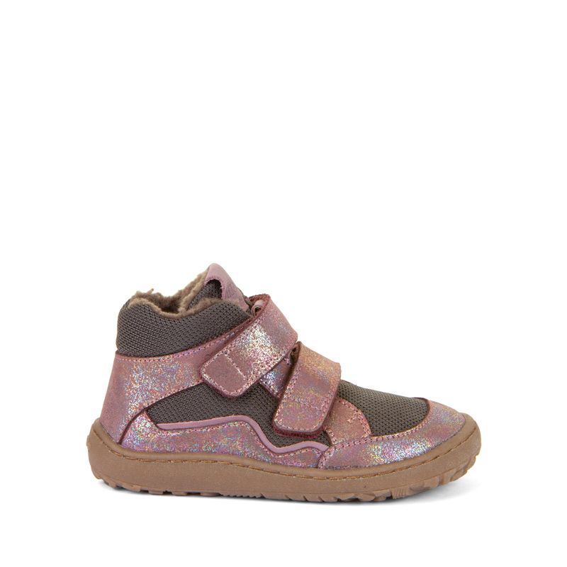 Botas Barefoot Repelente Agua Forro | Rosa Brillante