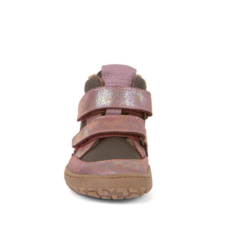Botas Barefoot Repelente Agua Forro | Rosa Brillante