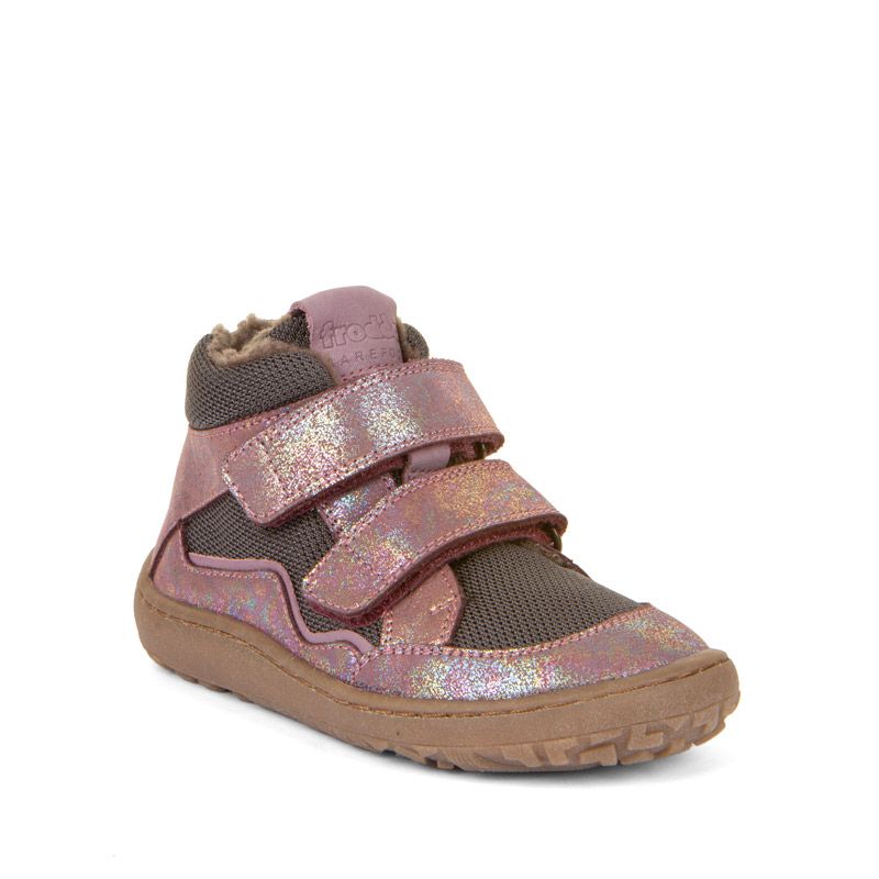 Botas Barefoot Repelente Agua Forro | Rosa Brillante