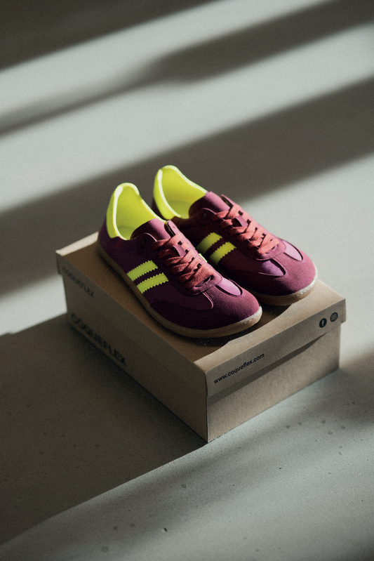 Deportivas Barefoot Samba Cereza | Adulto