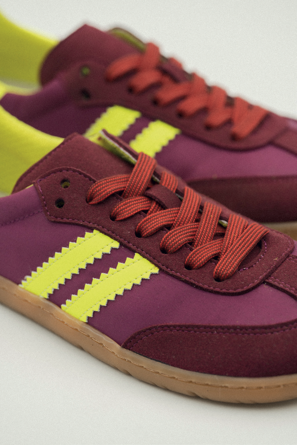 Deportivas Barefoot Samba Cereza | Adulto