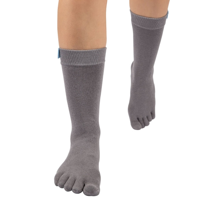 Calcetines Barefoot de Dedos Media Cana | Gris