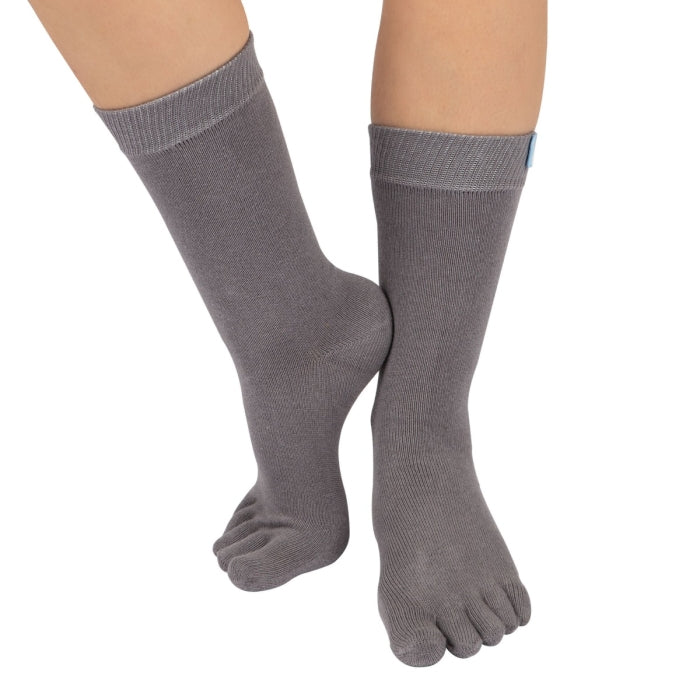 Calcetines Barefoot de Dedos Media Cana | Gris