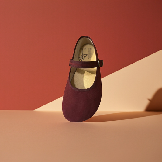 Bailarinas Barefoot Serratex Burdeos | Adulto