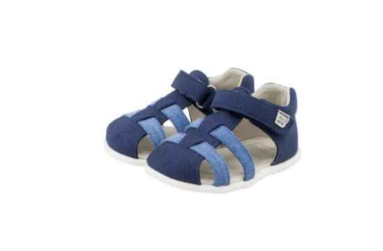 Cangrejeras Micro Serraje Lino Marino (Producto no sujeto a devolución)