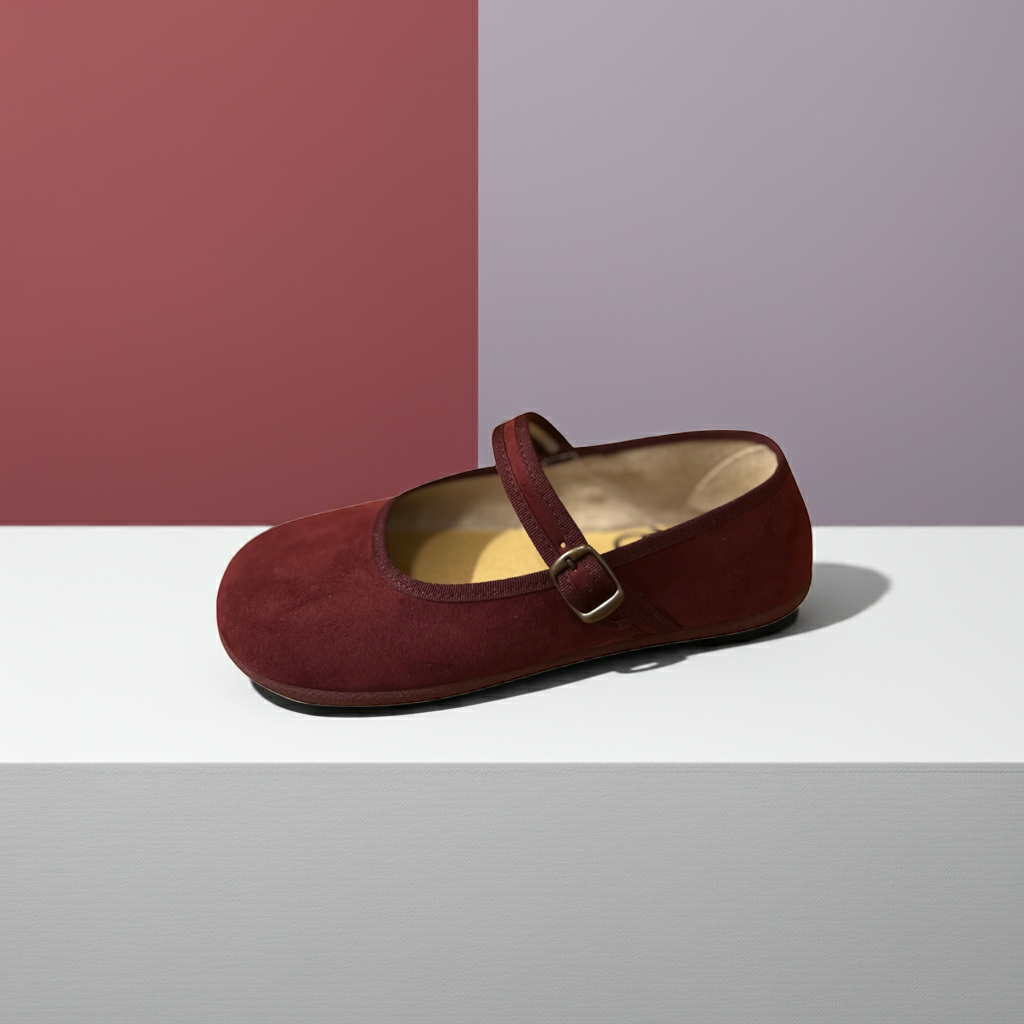 Bailarinas Barefoot Serratex Burdeos | Adulto