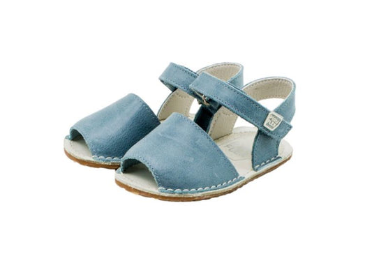 Sandalia Piel Azul Menorquina (Producto no sujeto a devolución)