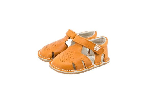 Sandalia Piel Naranja (Producto no sujeto a devolución)