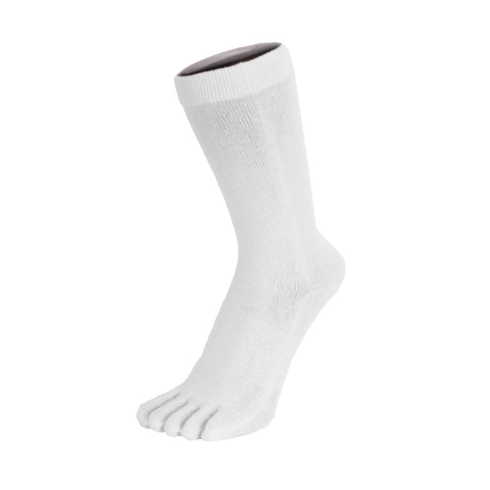 Calcetines Barefoot de Dedos Media Caña | Blanco