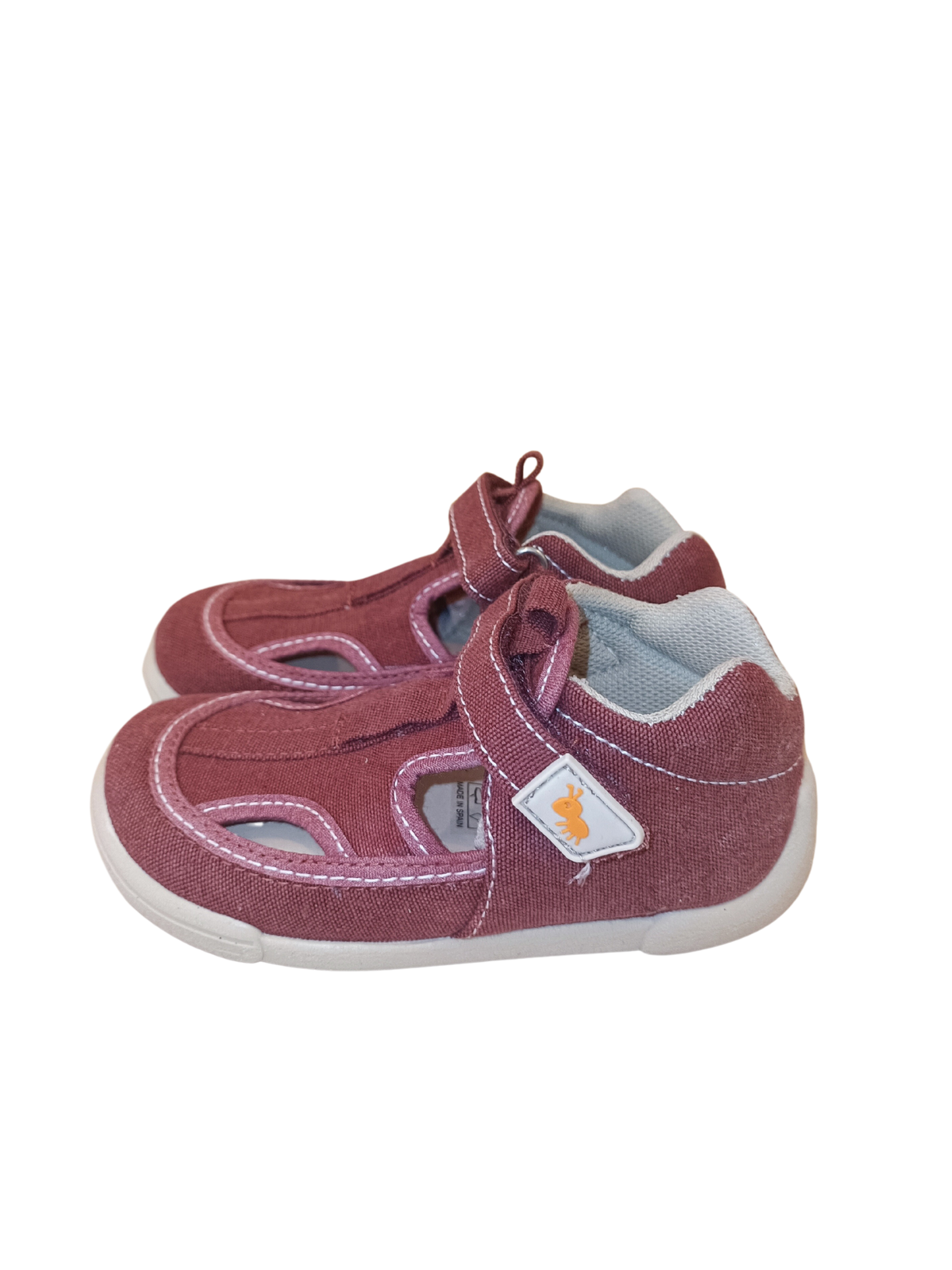 Sandalias de Lona Granate (Producto no sujeto a devolución)