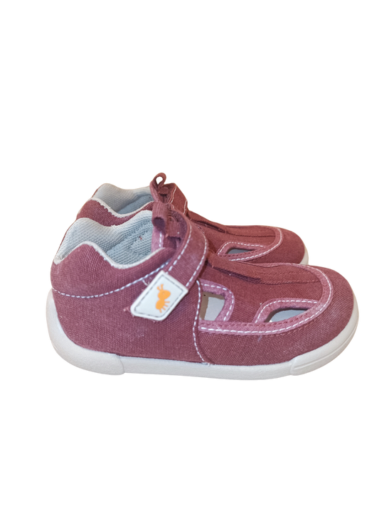 Sandalias de Lona Granate (Producto no sujeto a devolución)