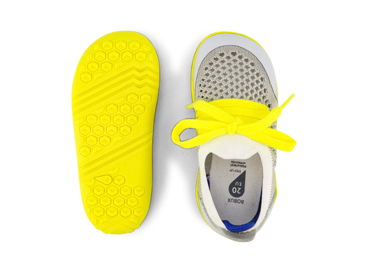 Zapatillas deportivas Play Knit Gris & Blanca (Producto no sujeto a devolución)