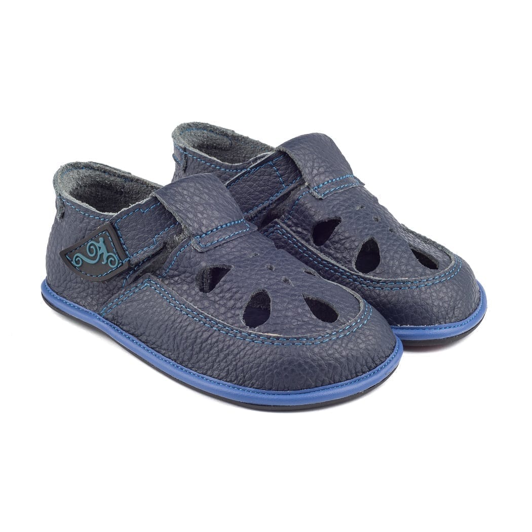 Sandalia Coco Azul Marino Magical Shoes Calzado respetuosos, barefoot o minimalista