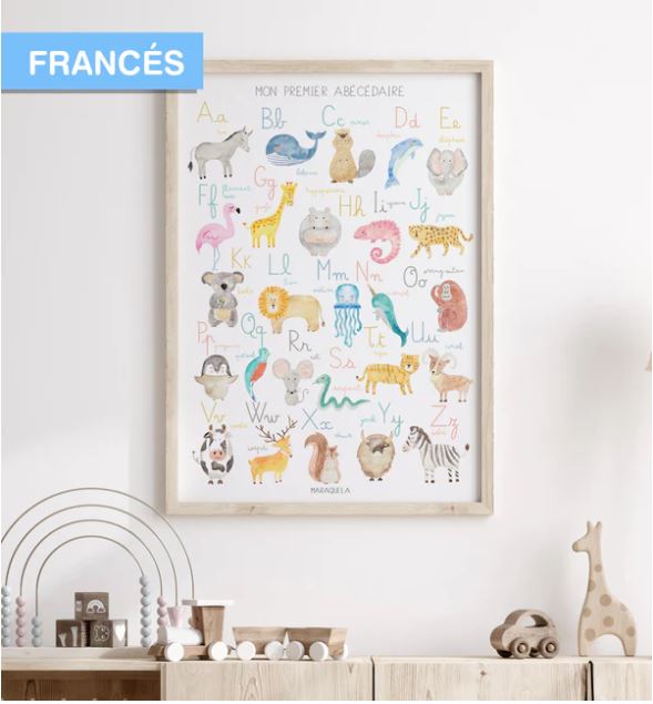 Lámina Mon Premier Abécédaire | Francés