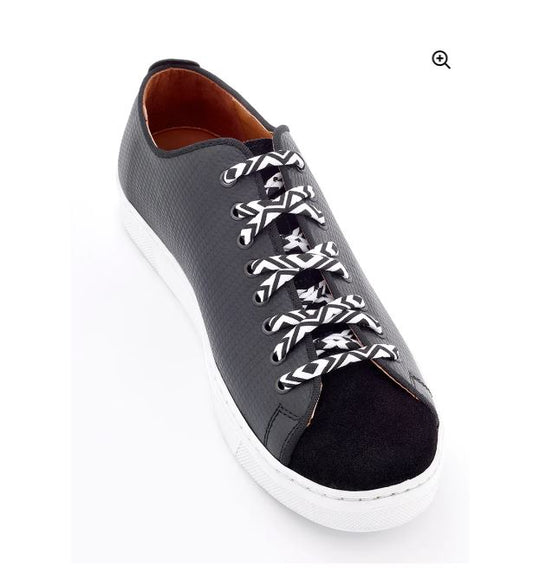 Cordones Blancos y Negros Jazzmétricos