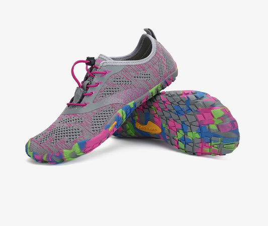 Deportivas Barefoot Smart II Gris & Violeta | Adulto