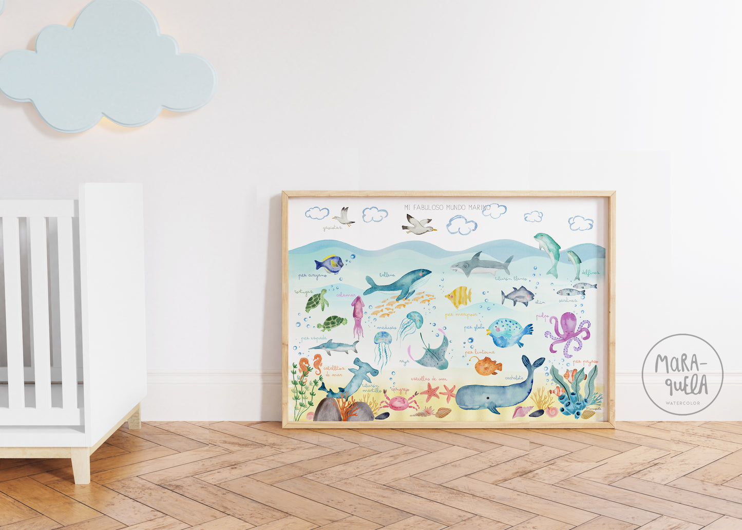 Lámina Mi Fabuloso Mundo Marino