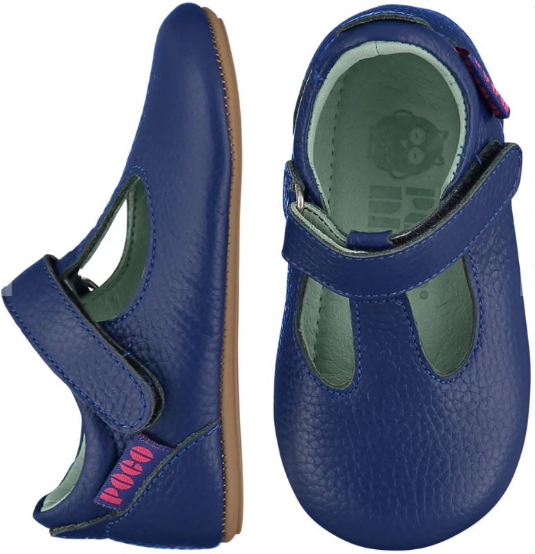 Sandalias T-Bar Azul