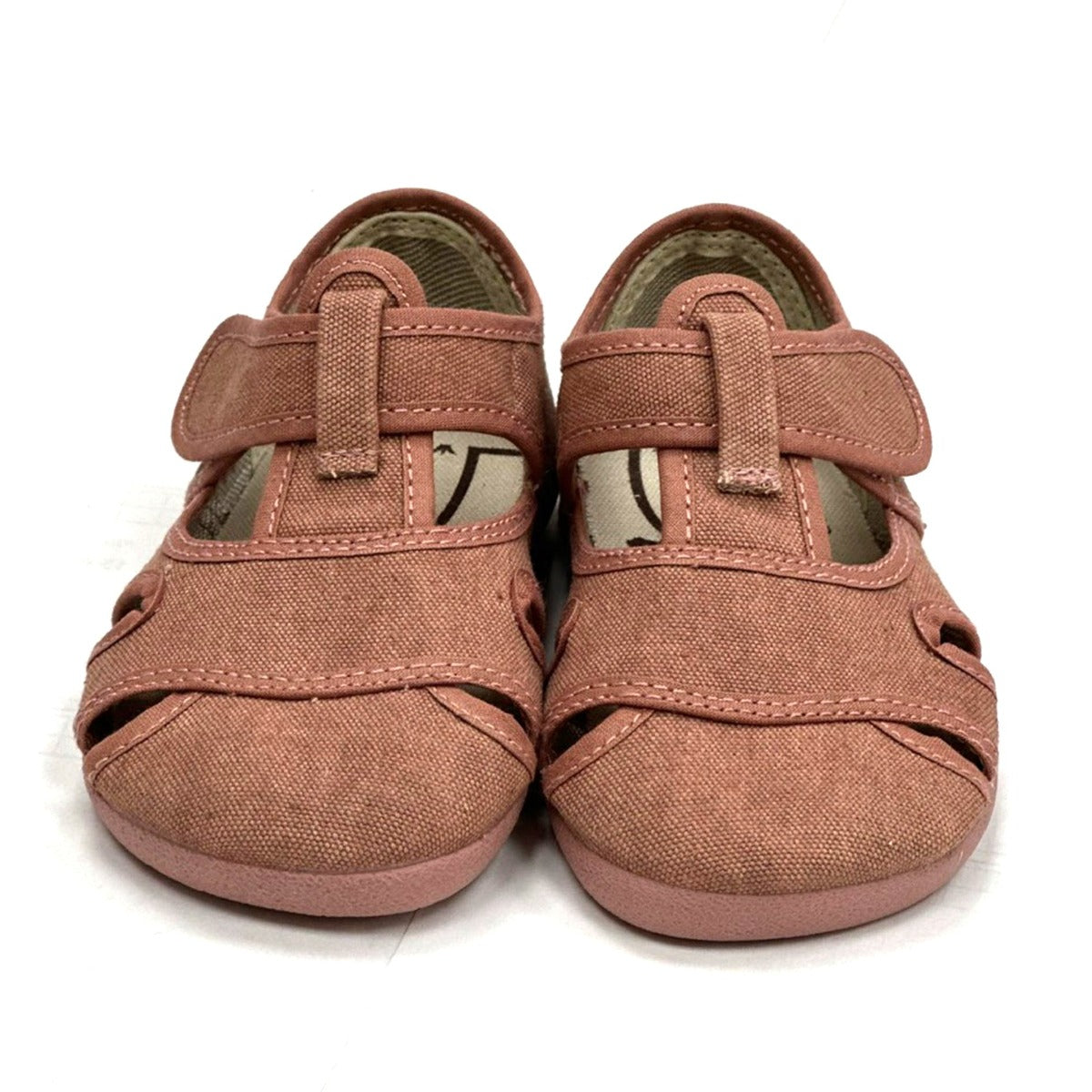 Sandalias Barefoot Algodón Rosa