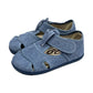 Sandalias Barefoot Algodón Azul
