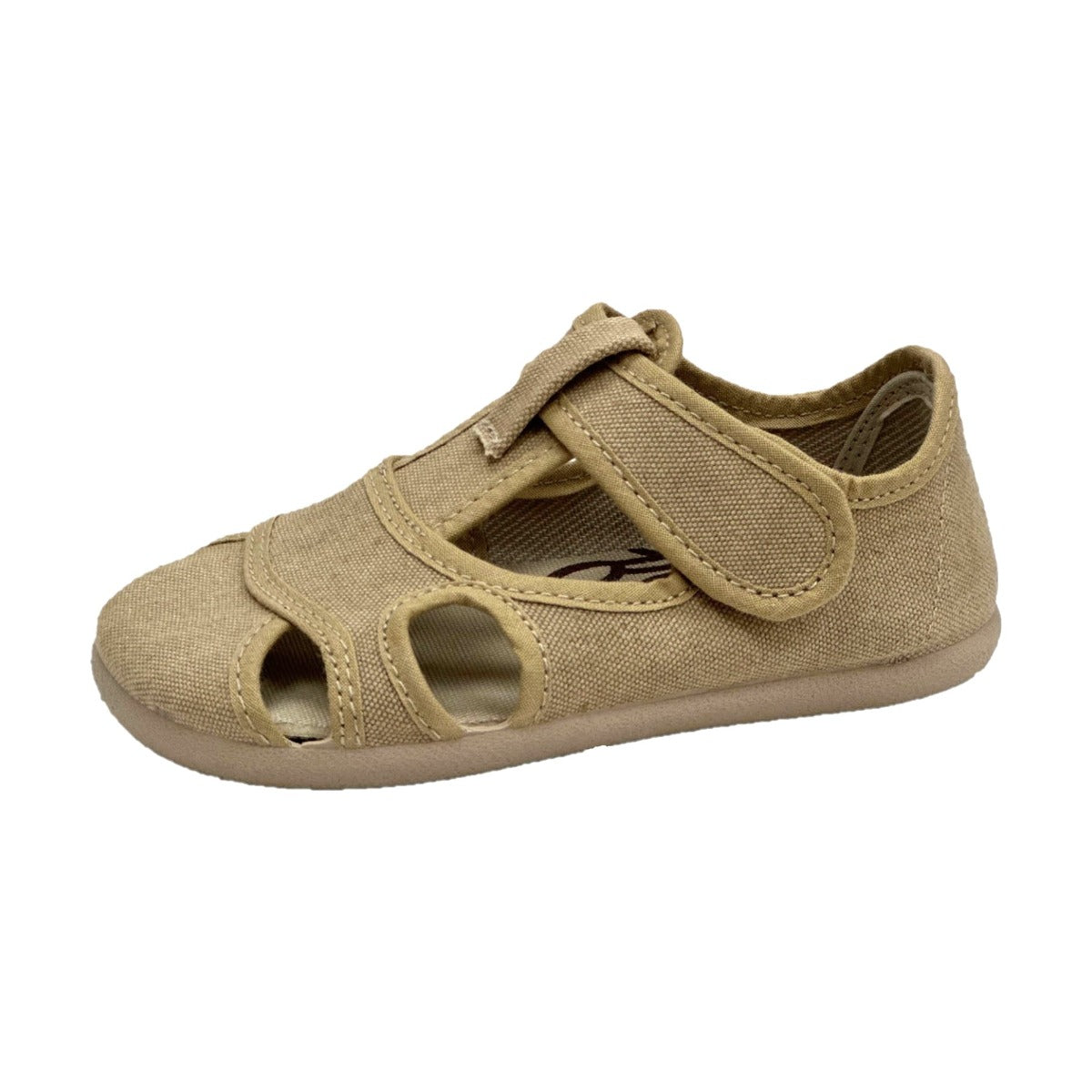 Sandalias Barefoot Algodón Beige