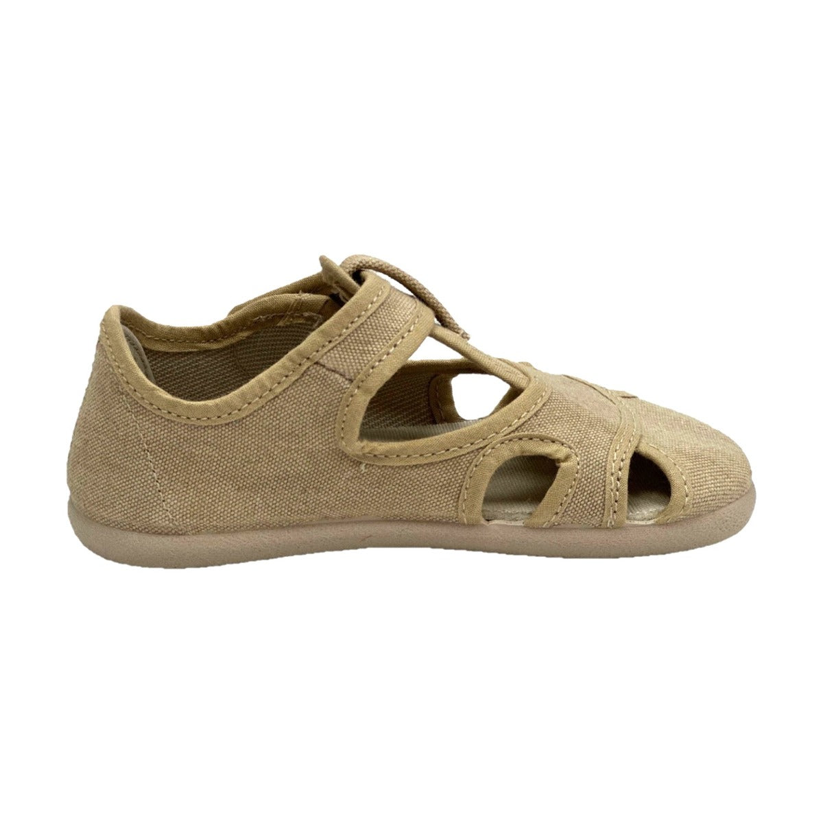 Sandalias Barefoot Algodón Beige