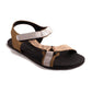 Sandalias Barefoot Vaqueta Gold | Adulto