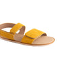 Sandalias Barefoot Velcro Amarillo | Adulto