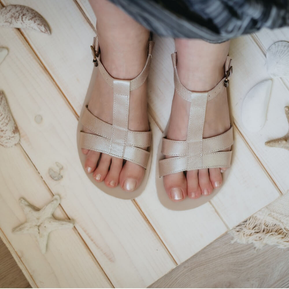 Sandalias Barefoot Freya Rojo Tierra | Adulto