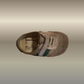 Deportiva Barefoot Velcro Serraje Taupe