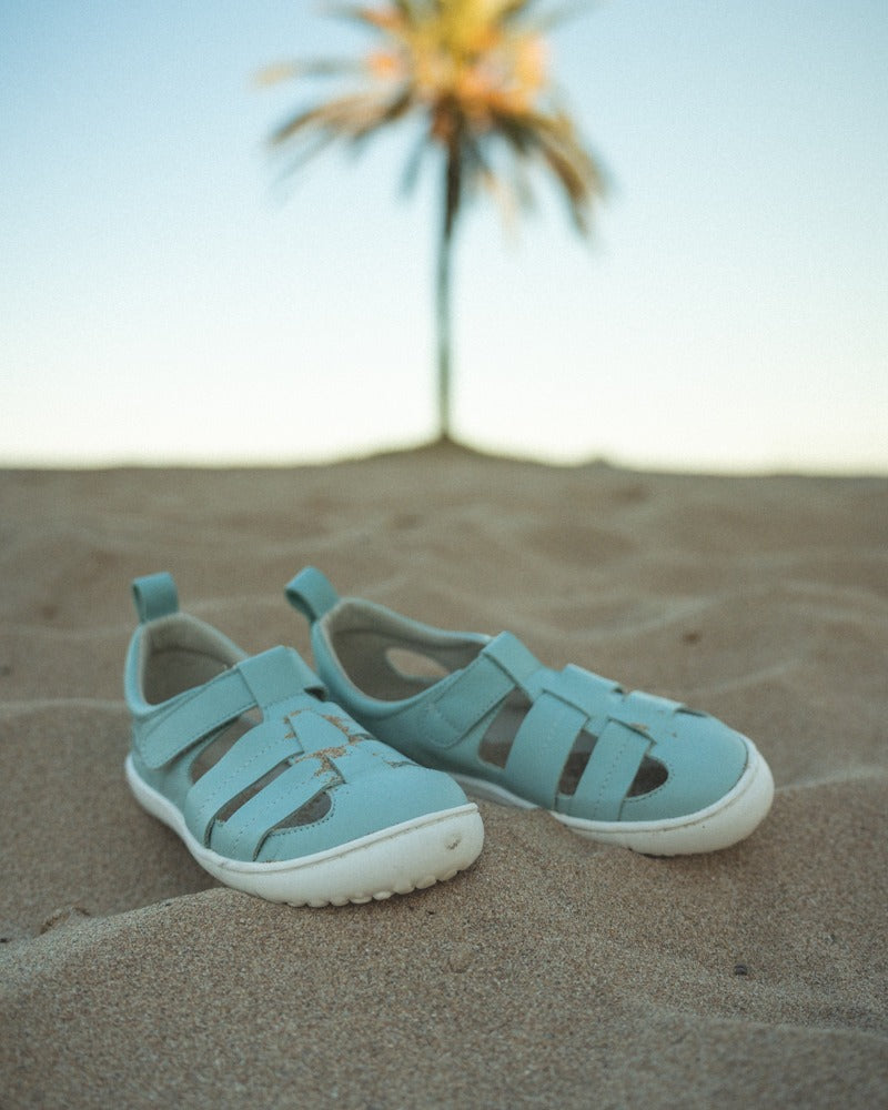 Sandalias Barefoot Iker Aguamarina