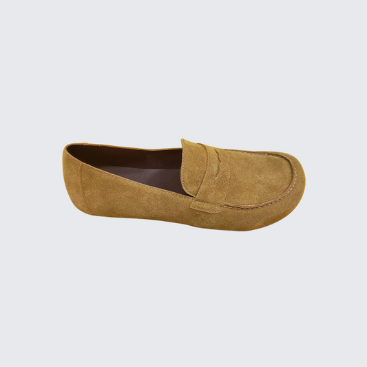 Mocasines Barefoot Serraje Marrón | Adulto