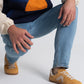Deportivas Barefoot Serraje Mostaza | Adulto