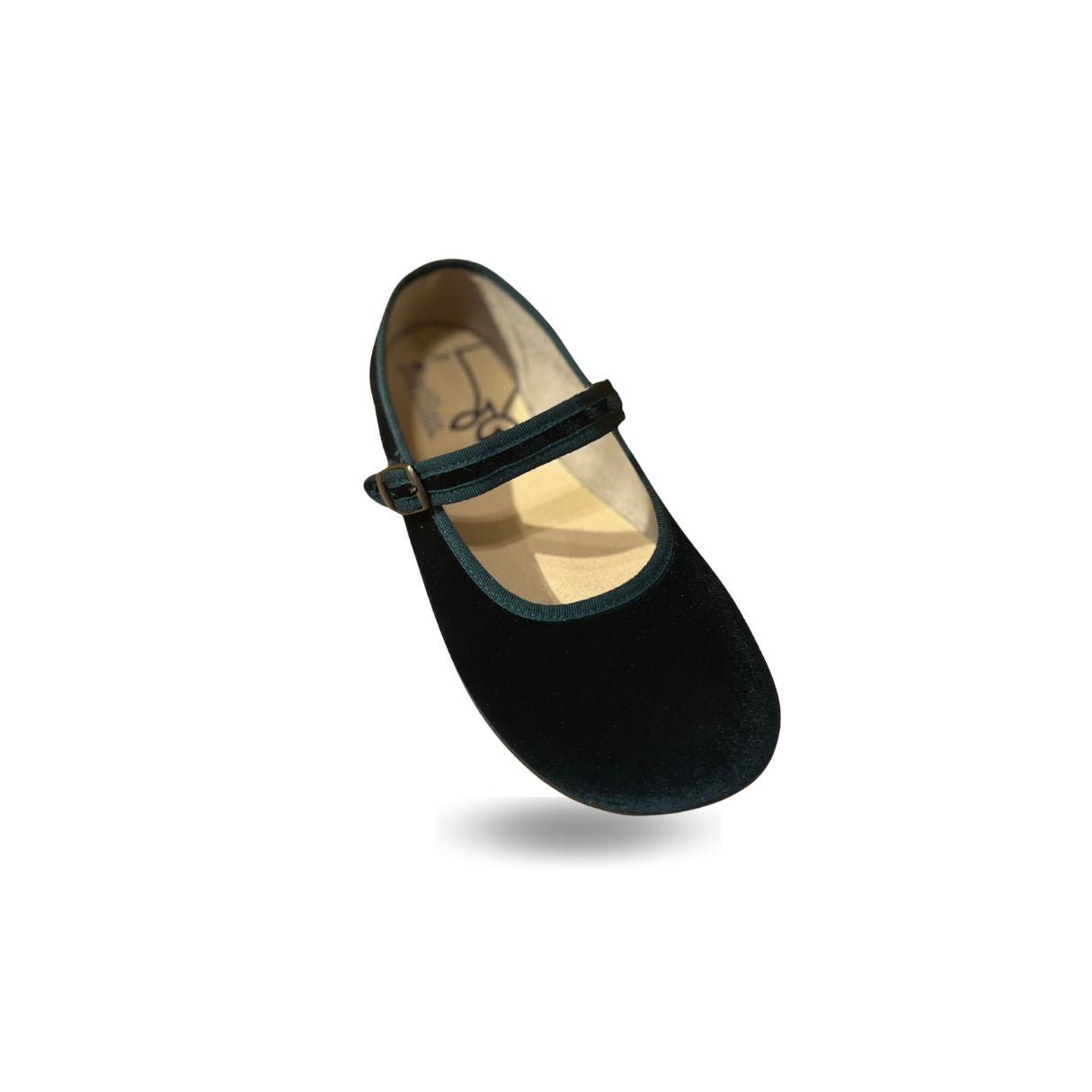 Bailarinas Barefoot Terciopelo Verde | Adulto