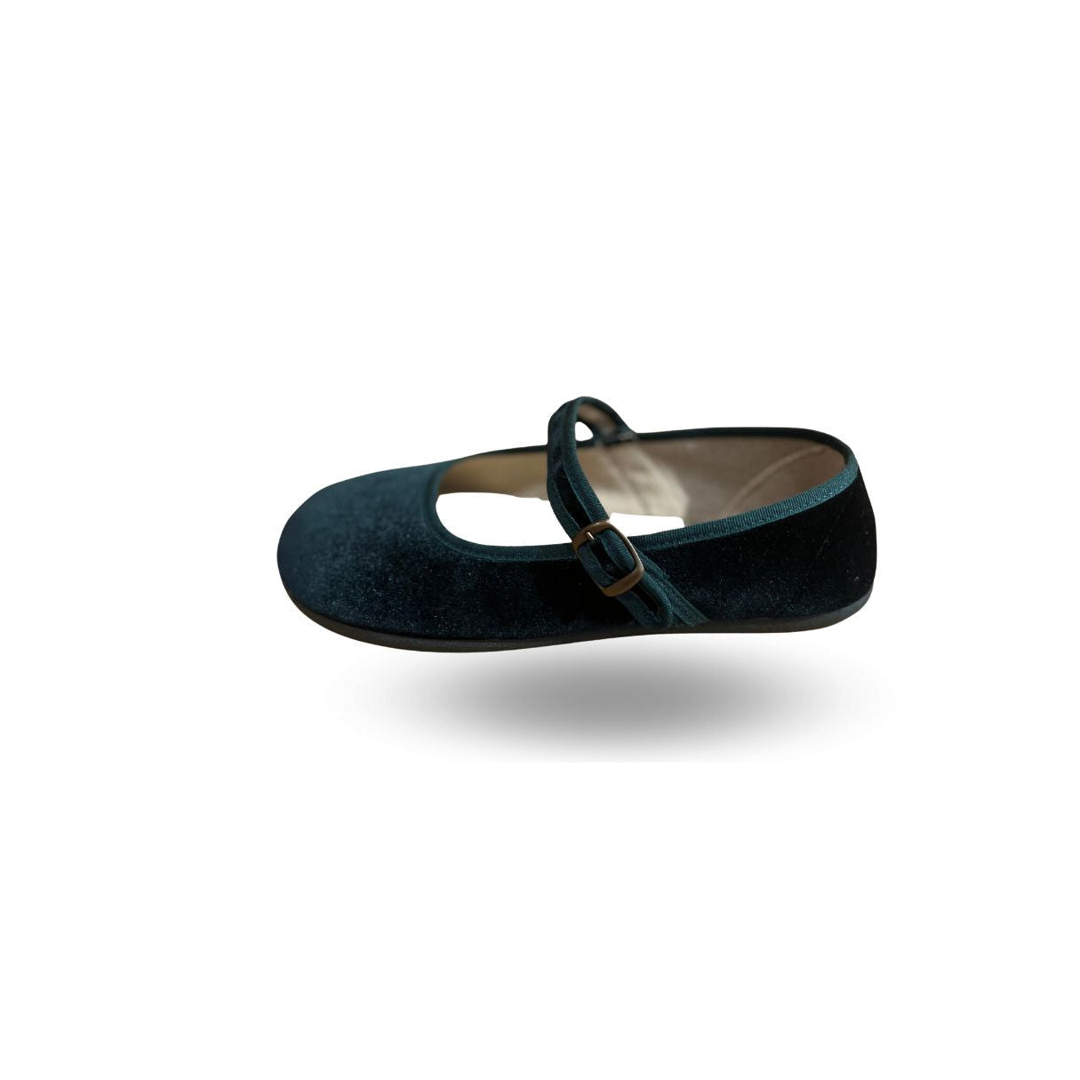 Bailarinas Barefoot Terciopelo Verde | Adulto